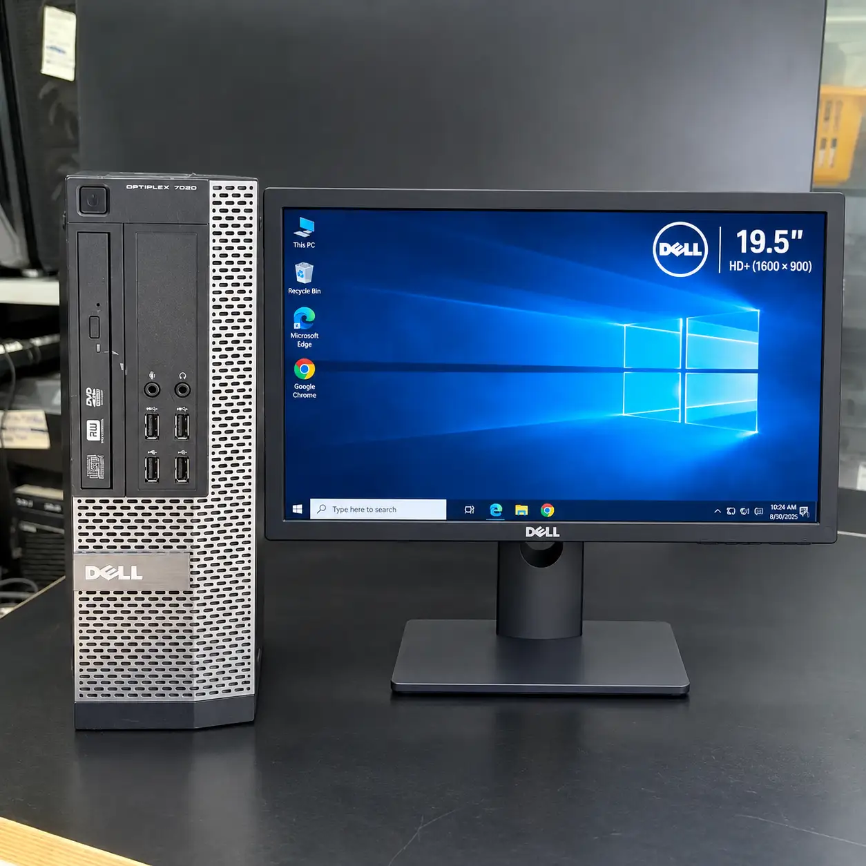 Trọn Bộ PC Đồng Bộ Dell OptiPlex 9020 | Intel Xeon E3-1246V3 | RAM 16GB | SSD 256GB | Màn Dell 19.5 Inch